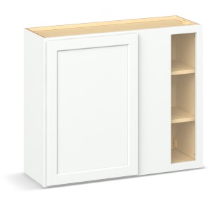 RELIABILT Parkstone II Blind Wall Cabinet, Brilliant White, 36" W, 1 Door, Fully Assembled - 641284 | Lowe's Pro Supply